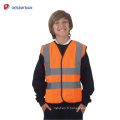 Junior Enfants Sécurité Gilet Salut Vis Haute Viz Enfants Gilet Visibilité Childs Veste Réfléchissante Lumineux Fluorescent Jaune